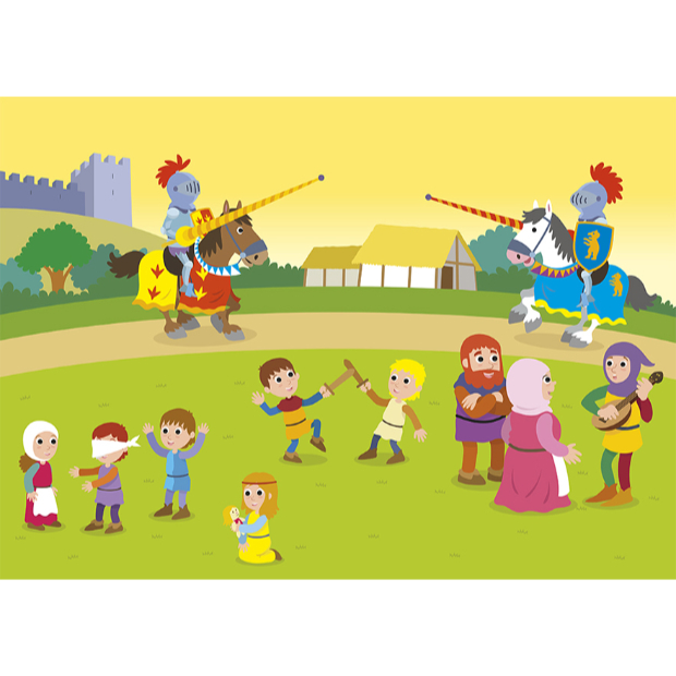 Medieval scene
