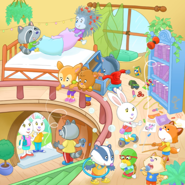 children's party at home